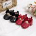 CENCIRILY Baby Girl Mary Jane Shoes | Anti-Slip Soft Sole Flats for 0-18 Months | Black, 0-6 Months - Buy Online on GoSupps.com
