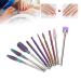 10-Piece Electric Nail Drill Bit Set - Tungsten Steel Grinding Heads with Storage Box for Manicure | International Shipping Available - Buy Online on GoSupps.com