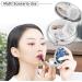 Portable 3-Compartment Pill Organizer | Decorative Metal Medicine Case - Set of 4 | Ideal Gift for Vitamins & Medications - Buy Online on GoSupps.com