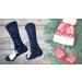 Extra Wide Non-Binding Diabetic Hospital Socks for Swollen Feet - Men, Women - Buy Online on GoSupps.com