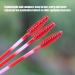 Mascara Eyelash Brush Eyelash Brush Small Practical Safe for Women Ladies(Big red) - Buy Online on GoSupps.com