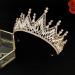 Minkissy Baroque Wedding Crown | Bridal Crystal Headpiece | Elegant Princess Hair Accessories - Buy Online on GoSupps.com