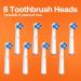 Bitvae R2 Rotating Electric Toothbrush for Adults with 8 Brush Heads Travel Case 5 Modes Rechargeable Power Toothbrush with Pressure Sensor 3 Hours Fast Charge for 30 Days Black Black 1 Pack - Buy Online on GoSupps.com