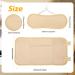 Massage Belt Castor Oil Set - Reusable Pack for Neck Belly & Breast - Leak-Proof TPU Rizinus Oil Pack (Khaki) - Buy Online on GoSupps.com