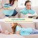 Electric Weighted Heating Pad for Neck and Shoulder Pain Relief - 12 Heat Settings, Auto Shut Off - Large 18*22 Moist & Dry Heat Wrap - ZXU - Buy Online on GoSupps.com