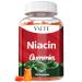 Niacin (Vitamin B3) 1000mg Supplement Antioxidant & Energy Support Nicotinic Acid for Nutrient Conversion & Skin Hydration Sugar-Free 60 Vegan Gummies Non-GMO Daily Chewable
