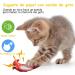 Dorakitten Interactive Cat Toys Set - 4 Cute Plush Bird Form Toys with Sounds & Springs - Perfect for Cats - International Shipping Available! - Buy Online on GoSupps.com
