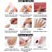 RUNRAYAY 24pcs Orange Press on Nails - Medium Almond Shape Acrylic Nails for Women & Girls - Buy Online on GoSupps.com