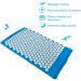 Acupressure Mat for Better Blood Circulation | Needle Mat YantraMatte Yoga & Massage Relaxation Mat - Blue - Buy Online on GoSupps.com