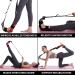 Black Moose Calf & Foot Stretcher for Plantar Fasciitis - Leg & Hamstring Stretching Strap for Pain Relief - Ideal for Dancers & Yoga enthusiasts - Buy Online on GoSupps.com