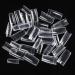 500 Transparent Acrylic Nail Capsules - American Nail Art with Storage Case | 10 Sizes for Studios & DIY at Home - Buy Online on GoSupps.com