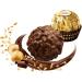 FERRERO ROCHER Fine Hazelnut Milk Chocolate Gift Box 48 Count Ideal Hostess Gift 600g & Premium Chocolate Bar Milk Chocolate with Hazelnuts and Almonds Bar 90g - Buy Online on GoSupps.com