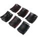 Stretchy Magic Hair Comb Double Clips Bun Maker Red Purple Blue Black Coffee Rose Elastic Comb Hair Clips for Thick Curly Thin Hair - Buy Online on GoSupps.com