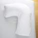 DMI Body Pillow  Side Sleeper Pillow and Pregnancy Pillow with Contoured Support to Eliminate Neck  Back  Hip  Joint Pain and Sciatica Relief with Removable Washable Cover  Firm  U Shape Neck Pillow Half Body Pillow - Buy Online on GoSupps.com