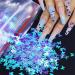 12 Bags Nails Decorations Mixed Colors 3D Flakes Slices Butterfly-shape Flakes Nail Glitter Mirror Sparkly Nail Art Sequins Holographic - Buy Online on GoSupps.com