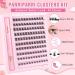Parriparri Cluster Lashes Kit 120pcs Manga Individual D Curl Lashes Extensions 8-16mm Wispy False Eyelashes Kit with Bond, Seal, and Glue - Buy Online on GoSupps.com