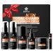 Gift for Men Skincare Skin Care Set for Men Him Complete Routine Kit with Niacinamide & Ceramides - Face Cleanser Scrub Toner Serum Moisturizer Cream Lip Balm - Christmas Valentine's Day Gifts - Buy Online on GoSupps.com