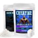 HERBALICIOUS Creatine Monohydrate Micronized Powder 5g per Serving for Strength Power and Performance Unflavored Non-GMO Formula 100 Servings 500g