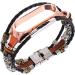 Buy Hemobllo Brown Gold Wristband Watch Band for Xiaomi Mi Band - Compatible Durable Stylish Strap for Fitness Tracking - Buy Online on GoSupps.com