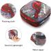 Vintage Red Animal Bird Color Period Bag | Sanitary Napkin Storage & Travel Makeup Pouch - GIAPB - Buy Online on GoSupps.com