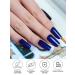 Kalolary Blue Gel Nail Strips - Metallic Chrome Full Wrap Nail Polish Stickers | Long Lasting Salon Quality | UV/LED Lamp Required - Buy Online on GoSupps.com
