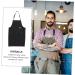 Housoutil Barber Apron Baking Apron Craft Apron Kitchen Apron Oil-proof Cooking Aprons Apron for Men Pocket Apron Grease Proofing Aprons Party Apron Women's Cooking Utensils Fabric Milk Tea - Buy Online on GoSupps.com