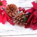 Beaupretty Christmas Hair Wreath Headdress - Natural Berries Rose Flowers & Leaves | Adjustable Band for Women - Buy Online on GoSupps.com