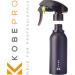 Kobe Black 160ml Aluminium Spray Bottle - Lightweight Hair Spray and Plant Mister - Ultra-Fine Mist Water Spray - Fine Mist Spray Bottle -Ideal for Hairdresser and Barber - Home or Professional Use - Buy Online on GoSupps.com