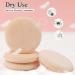 10 Pieces Powder Puffs for Face Powder 2.36 inch Makeup Puff for Powder Foundation Velour Powder Puff Pure Cotton Powder Applicator Cotton Cosmetic Powder Makeup Puffs Pads with Ribbon Yellow - Buy Online on GoSupps.com