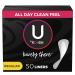 U by Kotex Barely There Thin & Flexible Liners Regular 50 ea