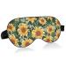 Haskirky Light Blocking Eye Mask Breathable and Adjustable Adult Men and Women Travel on Business Trips Yoga Meditation Light Smooth Comfortable Eye Mask Office Deep Sleep Goodies Spring Sunflowers