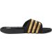 adidas Men's Adissage Slides Sandal - Size 10 - Black/Gold - Buy Online on GoSupps.com