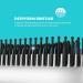 REVAMP Progloss Ceramic Straightening Brush - Salon Quality Hair Straightening Paddle Brush with Heated Bristles and Wide Plates for Professional Shine - Amazon Exclusive - Buy Online on GoSupps.com