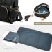 Large Diaper Bag Tote with Changing Pad and Pacifier Bag - Black - Buy Online on GoSupps.com