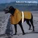 Weesiber Waterproof Reflective Dog Raincoat - Lightweight Adjustable Poncho for Night Walking - Medium Yellow - Buy Online on GoSupps.com