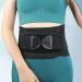 Lower Back Brace - Adjustable Lumbar Support for Pain Relief | Breathable Support Belt for Men & Women - Ideal for Home & Work - Buy Online on GoSupps.com