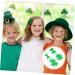 Beavorty 3 Pairs Hair Clip Green Shamrock Clip Shamrock Hair Styling Clip Saint Patricks Day Hairpin Shamrock Hair Clips Hair Pin Stainless Steel and Fabric Child Issue Card Hemming - Buy Online on GoSupps.com