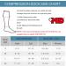 Buy MD 20-30 mmHg Compression Stockings for Men & Women - Support for Running Sports & Nurses - Black Large - Buy Online on GoSupps.com
