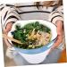 Zerodeko Ramen Bowl Japanese Soup Bowls Japanese Salad Bowl Home Bowl Soup Container Bamboo Hat Bowl Binaural - Buy Online on GoSupps.com