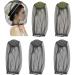 TSLBW 5-Piece Mosquito Head Net Set for Outdoor Activities - Nylon Face Net for Insect Protection while Hiking, Fishing, Camping, Climbing, and Walking - Buy Online on GoSupps.com