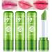 WYBLZPXZ 4 Pack Aloe Vera Lipstick Long Wear Nutritious Lip Stick Magic Temp Color Changing Lip Gloss Lipstick Moisturizing Waterproof Matte Lip Balm Makeup 4P