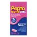 Pepto Bismol Ultra Caplets, 2X Concentrated Formula*, Upset Stomach Relief, Bismuth Subsalicylate, Multi-Symptom Relief of Gas, Nausea, Heartburn, Indigestion, Upset Stomach, Diarrhea, 24 Caplets