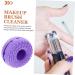 minkissy Cleanser Makeup Brush Makeup Cleaner for Brush Cleaner Mat Makeup Sponge Cleaners Cosmetic Brush Cleaner Silica Gel Make up Purple Blindfold 8.3x8.3cm Purple - Buy Online on GoSupps.com
