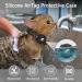 JARDILIFE 2-Pack Airtag Cat Collar Refective Collar for Cat with Safety Buckle and Waterproof Air Tag Holder Cat Airtag Collar Compatible with Apple Airtag for Kittens and Puppies-Black&Black - Buy Online on GoSupps.com