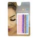 AMSDCN 100 Bundles EyeLashes Extension Blue Purple Russia Volume cilia (14mm 0.07mm-30D mix colors) - Buy Online on GoSupps.com