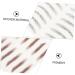 WOONEKY 8pcs Imitation Eco Eyebrow Sticker Transfer Eyebrow 6d Hair-like Eyebrows Fake Transfer Stickers - Buy Online on GoSupps.com