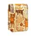 Travel Lipstick Organizer Case Lipstick Case Portable Makeup Bag With Mirror Floral Cats and Dogs T196d2ukjj