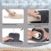 Uqtuko Electric-Free Foot Warmer - 2L Hot Water Bottle for Feet 2-in-1 Soft & Warm Foot Heater for Men & Women (Gray 38x32cm) - Ideal for Cozy Comfort Anywhere - Buy Online on GoSupps.com