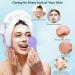 Waterproof Rechargeable Facial Cleansing Brush | Electric Face Scrubber for Men & Women - Exfoliate Massage & Cleanse - Buy Online on GoSupps.com