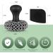 Cast Iron Cleaner Set - Chainmail Scrubber + Pan Scraper with Ergonomic Handle | Dishwasher Safe | For Cast Iron Pans Skillets - Black - Buy Online on GoSupps.com
